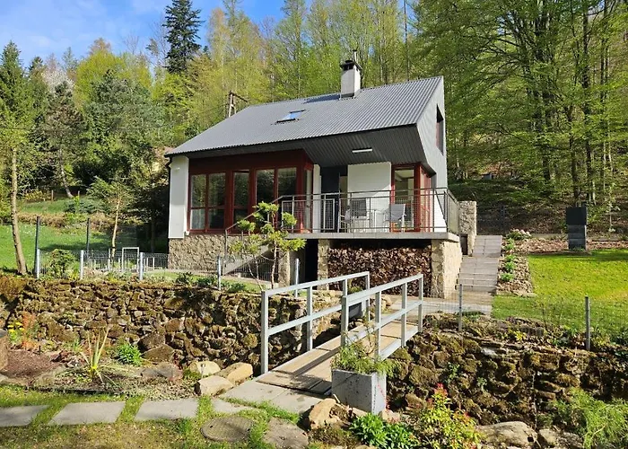 W Lesie Nad Rzeka Prázdninový dům Międzybrodzie Bialskie