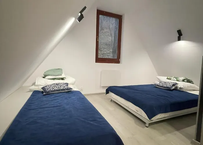 W Lesie Nad Rzeka Prázdninový dům Międzybrodzie Bialskie